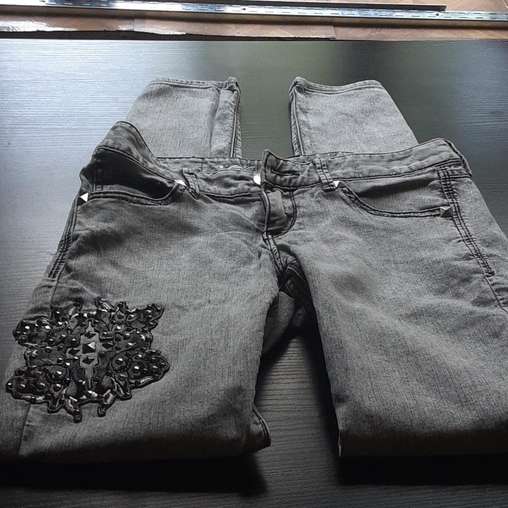 Express Jean detailed  denim jeggings